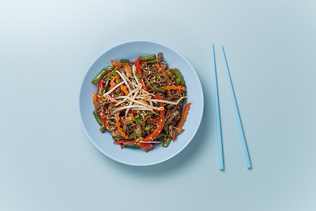 Wok с овощами