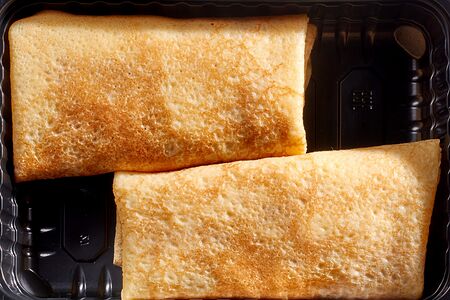 Блинчики Цезарь с фирменным соусом