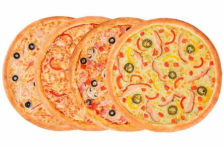 Сет из четырех любых пицц