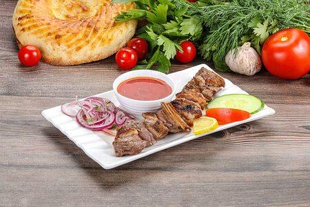 Шашлык из баранины кусковой