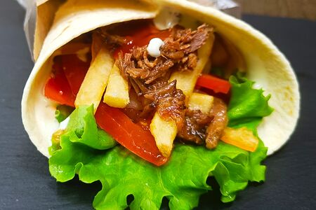 Сувлаки с говядиной