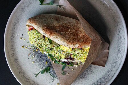 Булочка Бао с Лососем