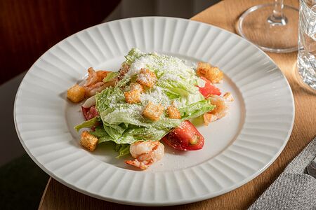 Цезарь с креветками