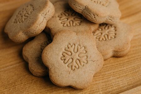 Печенье из зеленой гречки с сахаром без глютена