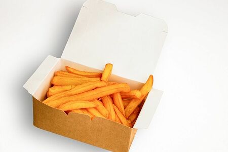 Картофель фри с соусом