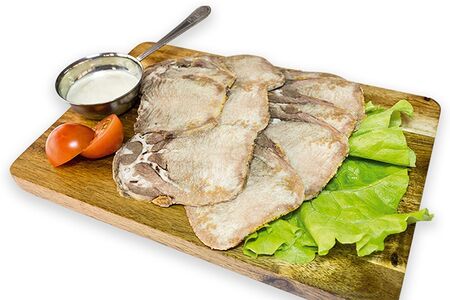 Язык говяжий с хреном