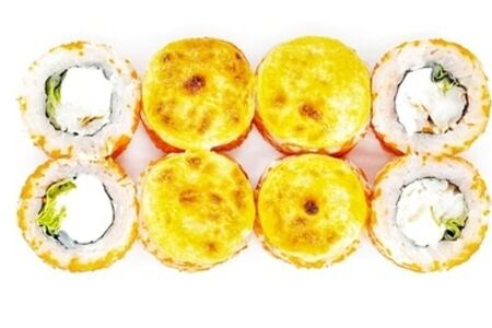 Запеченный ролл Креветка Спайси