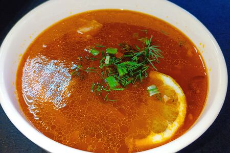 Солянка сборная мясная