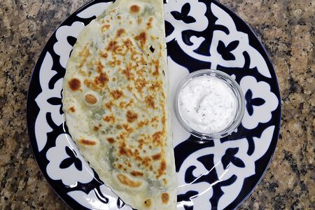 Кутаб с мясом