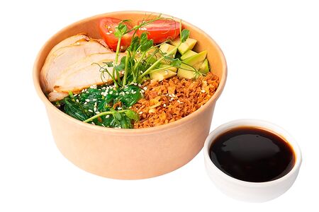 Поке-боул с курицей