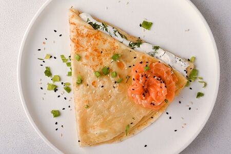 Лосось и крем-чиз