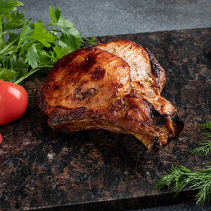 Шашлык из cвинoго антрекота