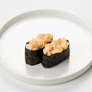 Острые суши с креветкой (2 шт.)