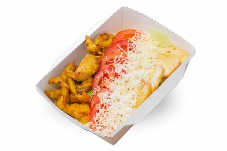 Цезарь с курицей