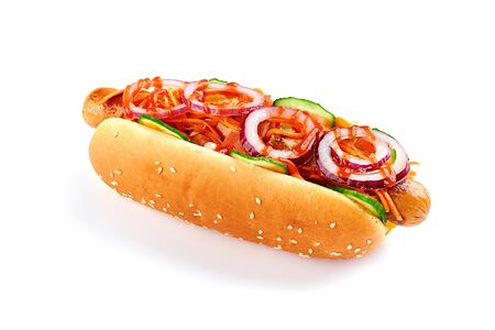 Хот-дог cвинoй