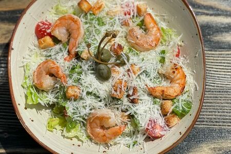 Цезарь с креветками