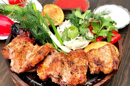 Шашлык из cвиных ребрышек