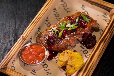 Ребра в сычуаньском соусе