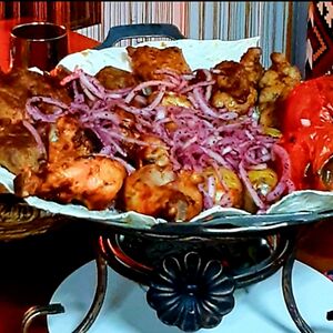 Шашлык из cвинoй шеи