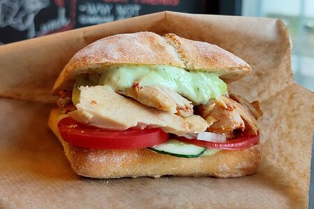 Kebab в чиабатте с курицей