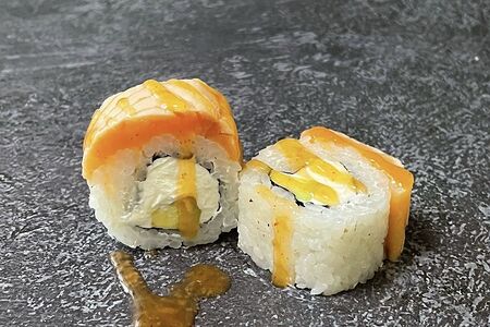 Опаленный лосось