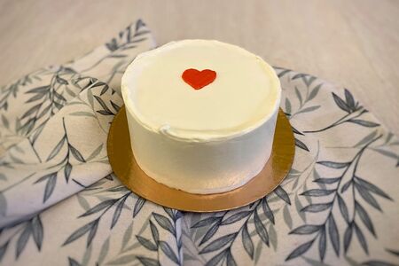 Вегетарианский бенто-торт Красный бархат