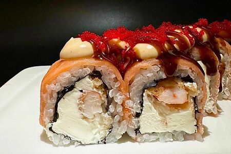 Филадельфия с жареной креветкой