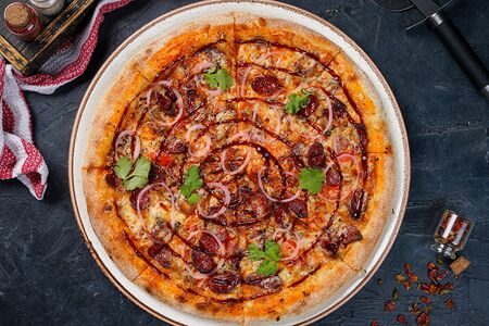 Пицца грибная с трюфельным маслом