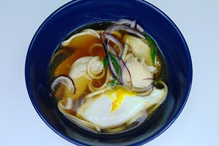 Суп Рамен с курицей