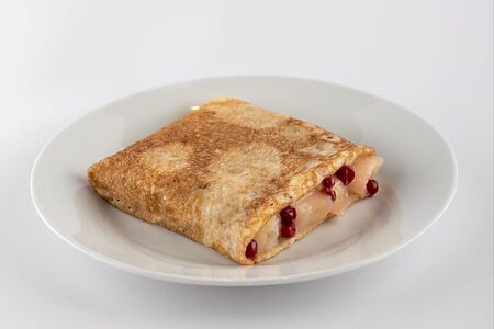 Блин с Яблоком и брусникой