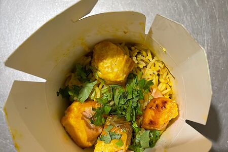 Рис басмати с рыбой