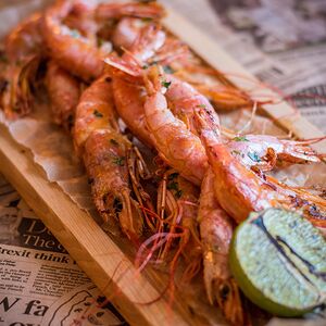 Лангустинос гриль