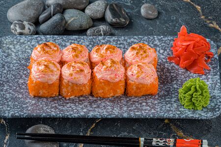 Хотто краб лосось