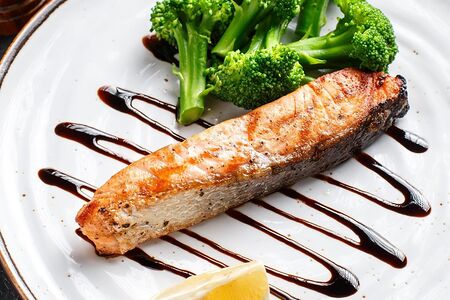 Стейк из семги