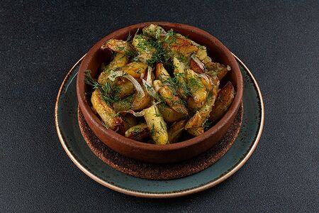 Картофель по-домашнему с луком