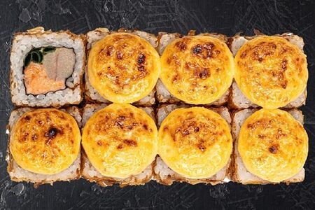 Волан ролл с тунцом и лососем