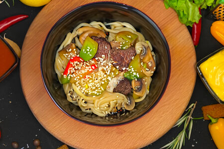 Удон с Говядиной