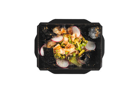 Поке с креветками