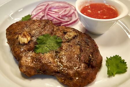 Стейк из свинины