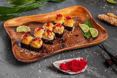 Шальные креветка и кальмар