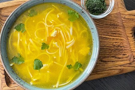 Куриная лапша