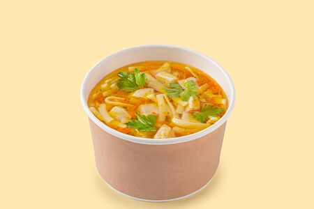 Суп-лапша с курицей