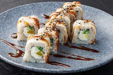 Ролл Филадельфия с угрем