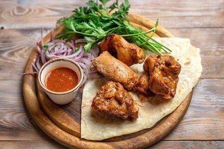 Шашлык из курицы