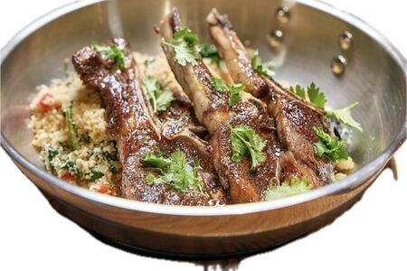 Д Ребра ягненка с кускусом