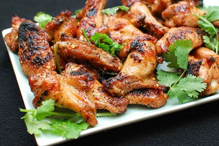 Шашлык из куриных крыльев