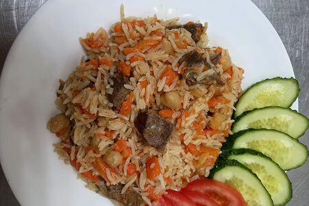 Плов с говядиной