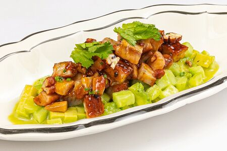 Тартар из копченого угря