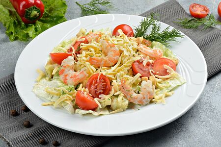 Цезарь с креветками