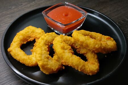 Кольца кальмара фри 